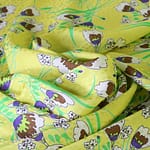Yellow Silk, Viscose fabric for dressmaking