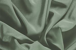 Army Green Silk Crêpe de Chine fabric for dressmaking