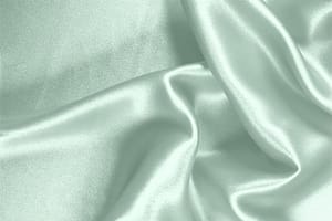 Sorbet Green Silk, Stretch Silk Satin Stretch fabric for dressmaking