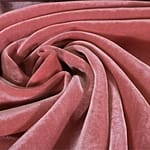 Tessuto Velluto Se/Viscosa 001 Rosa per Abbigliamento