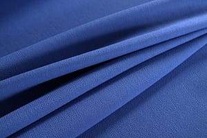 Tissu Bleu Pervenche en Laine pour vêtements