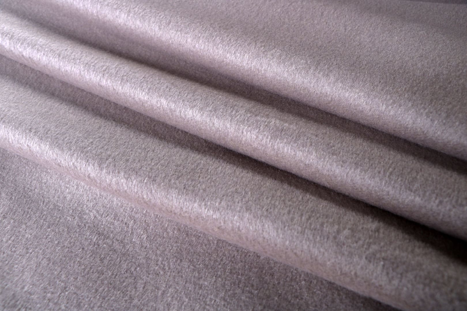 Gray Silk, Wool fabric for dressmaking