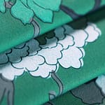 Tissu Vert en Polyester, Stretch pour vêtements