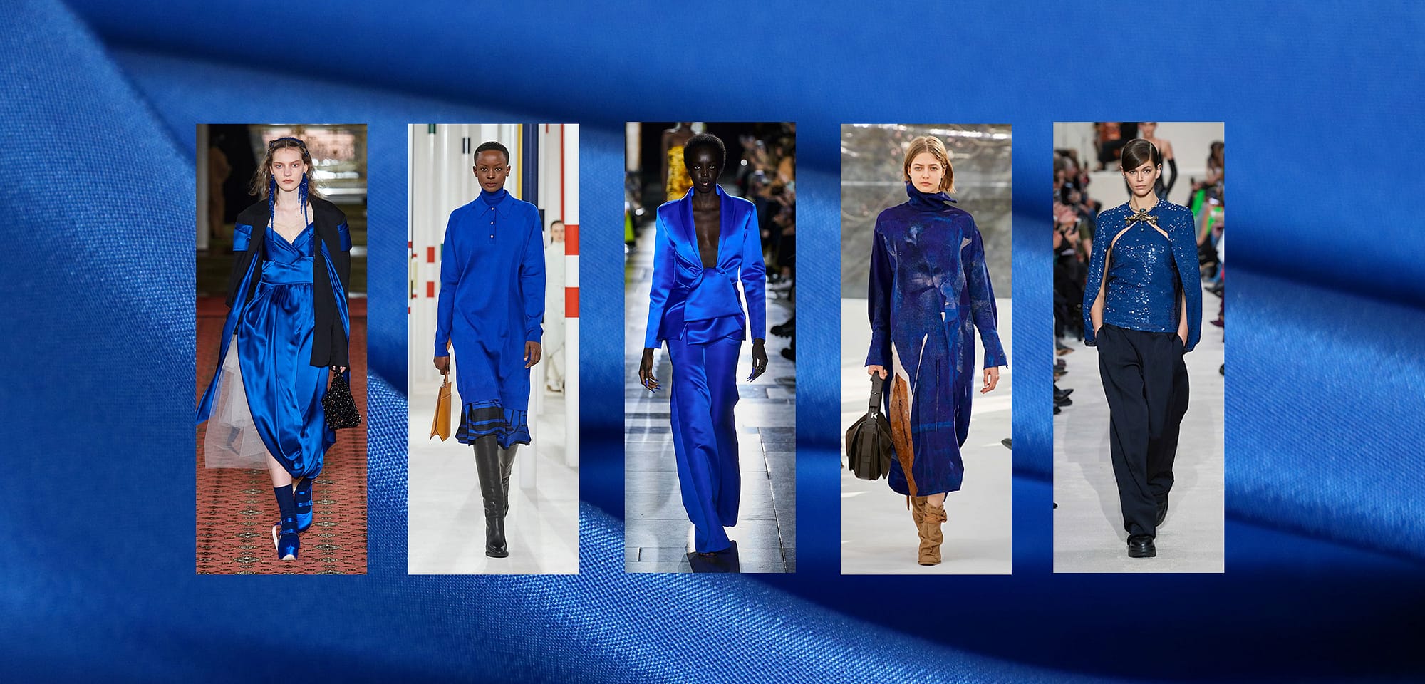Fall 2020 Fashion color trends: Blue