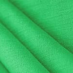 Tissu Toile de lin Vert fougère en Lin pour vêtements