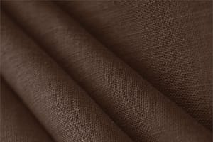 Coffee Brown Linen Linen Canvas fabric for dressmaking