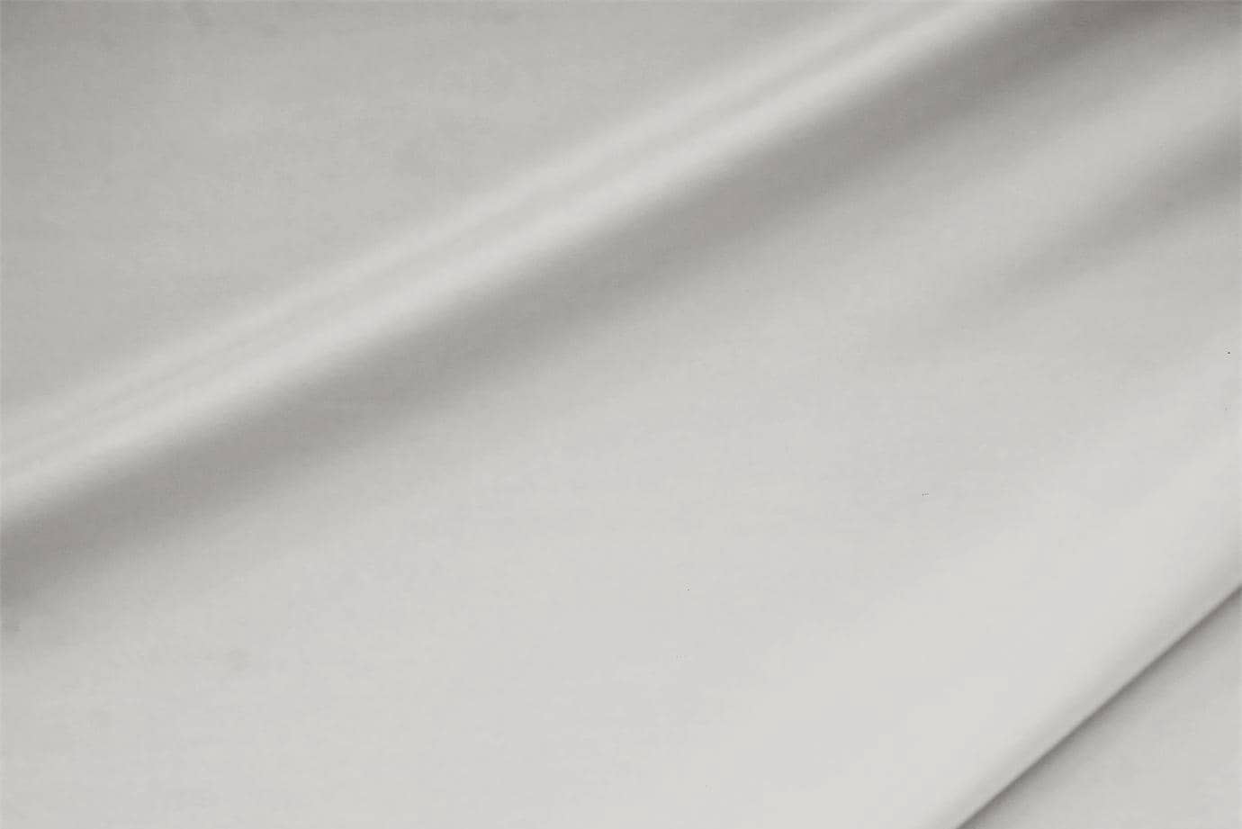 Tissu Crêpe de Chine Stretch Gris aluminium en Soie, Stretch pour vêtements