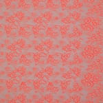Orange Polyester fabric for dressmaking