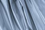 Light blue duchesse fabric in pure silk for dressmaking
