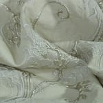 Tessuto Jacquard M1-100 Bianco per Abbigliamento