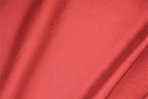 Coral Orange Cotton, Stretch Cotton sateen stretch fabric for dressmaking