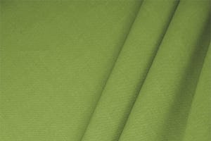 Tessuto Misto Lino Verde Erba in Lino, Stretch, Viscosa per abbigliamento
