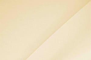 Tissu Microfibre Crêpe Beige crème en Polyester pour vêtements