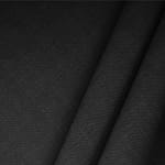 Tessuto Misto Lino nero per abbigliamento