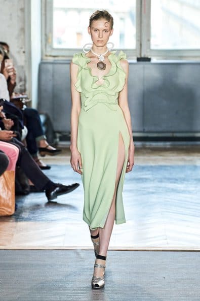 Verde pistacchio - Giambattista Valli Ready-to-Wear Spring 2020