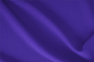 Tessuto Crepella di Lana Viola Petunia in Lana per abbigliamento