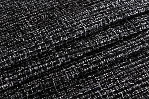 Black, Gray Polyester, Viscose fabric for dressmaking