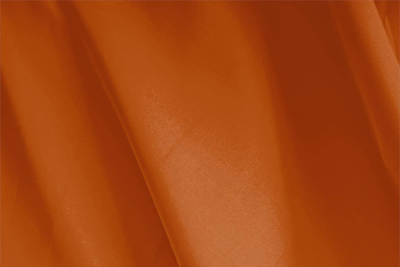 Tissu Faille Orange mandarine en Soie pour vêtements