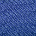 Blue Viscose fabric for dressmaking