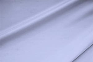 Tessuto Crêpe de Chine Stretch Blu Temporale in Seta, Stretch per abbigliamento