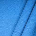 Tessuto Misto Lino Blu Elettrico in Lino, Stretch, Viscosa per abbigliamento
