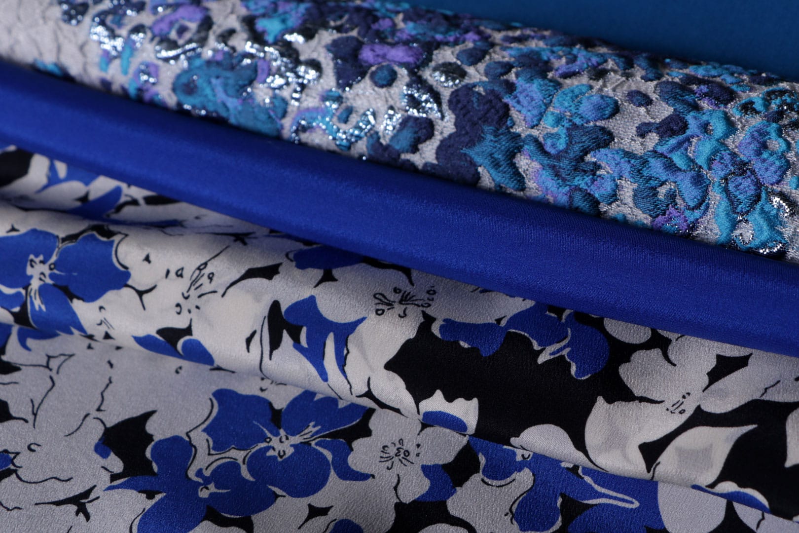 Ibiza and Mykonos blue apparel fabrics | new tess