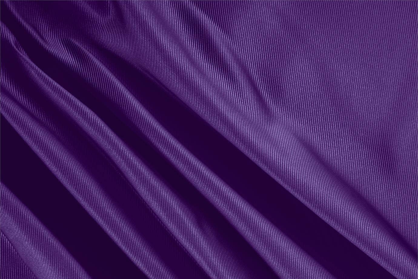 Tessuto Dogaressa Viola Indaco in Seta per abbigliamento