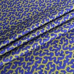 Blue, Green, Purple Viscose Muslin fabric for dressmaking