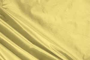 Lemon Yellow Silk Taffeta fabric for dressmaking