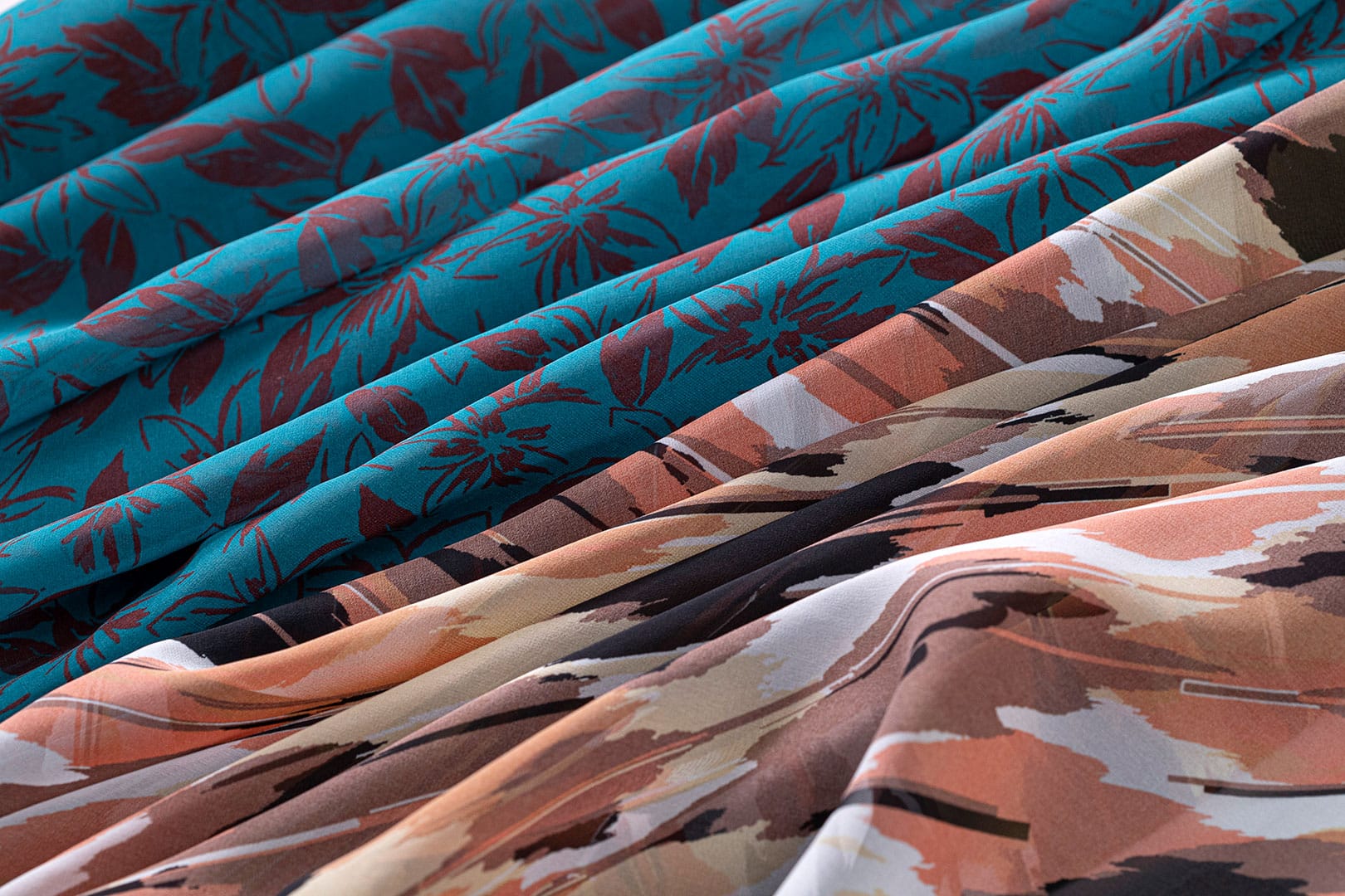 Silk georgette prints | new tess