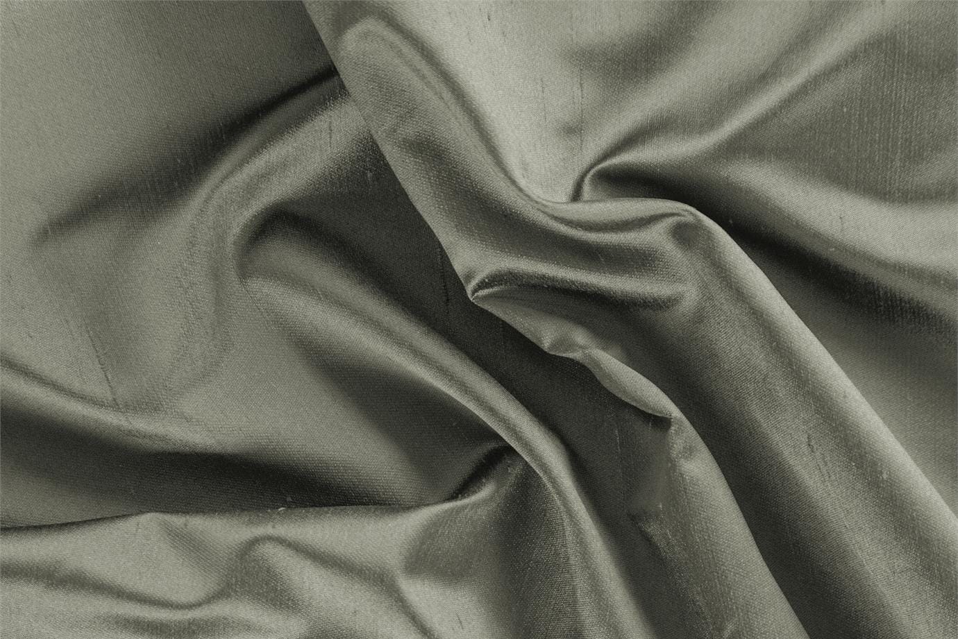 Sage Green Silk Shantung Satin fabric for dressmaking