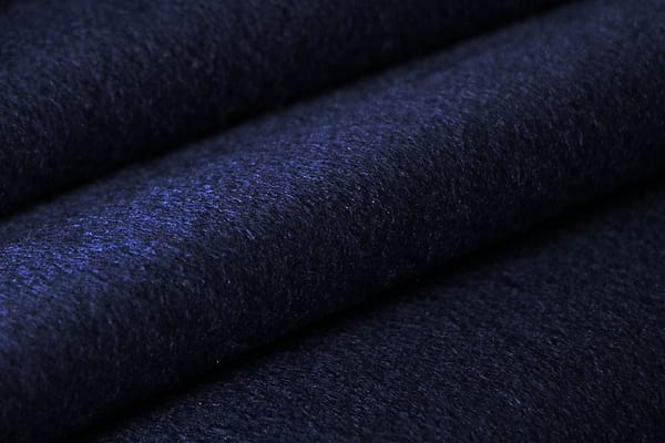 Blue Cashmere fabric for dressmaking