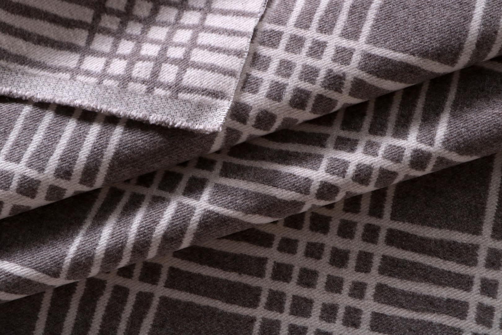Beige, Gray, White Silk, Wool fabric for dressmaking