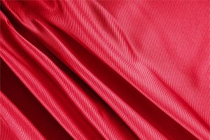 Tessuto Dogaressa Rosso Fuoco in Seta per abbigliamento