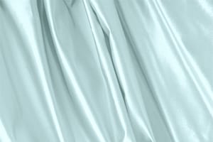 Alabaster Blue Silk Duchesse fabric for dressmaking