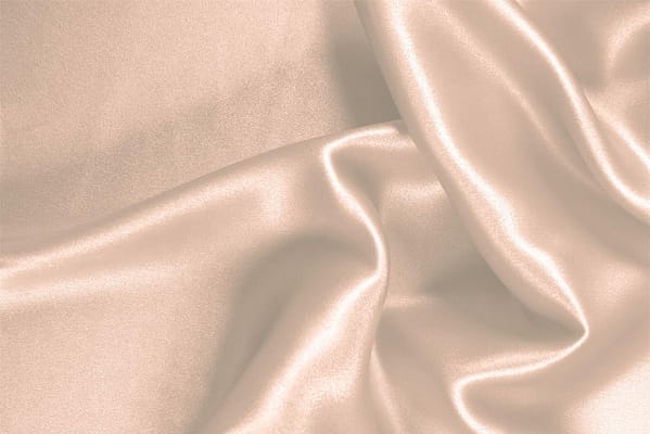 Freesia Pink Silk Crêpe Satin fabric for dressmaking