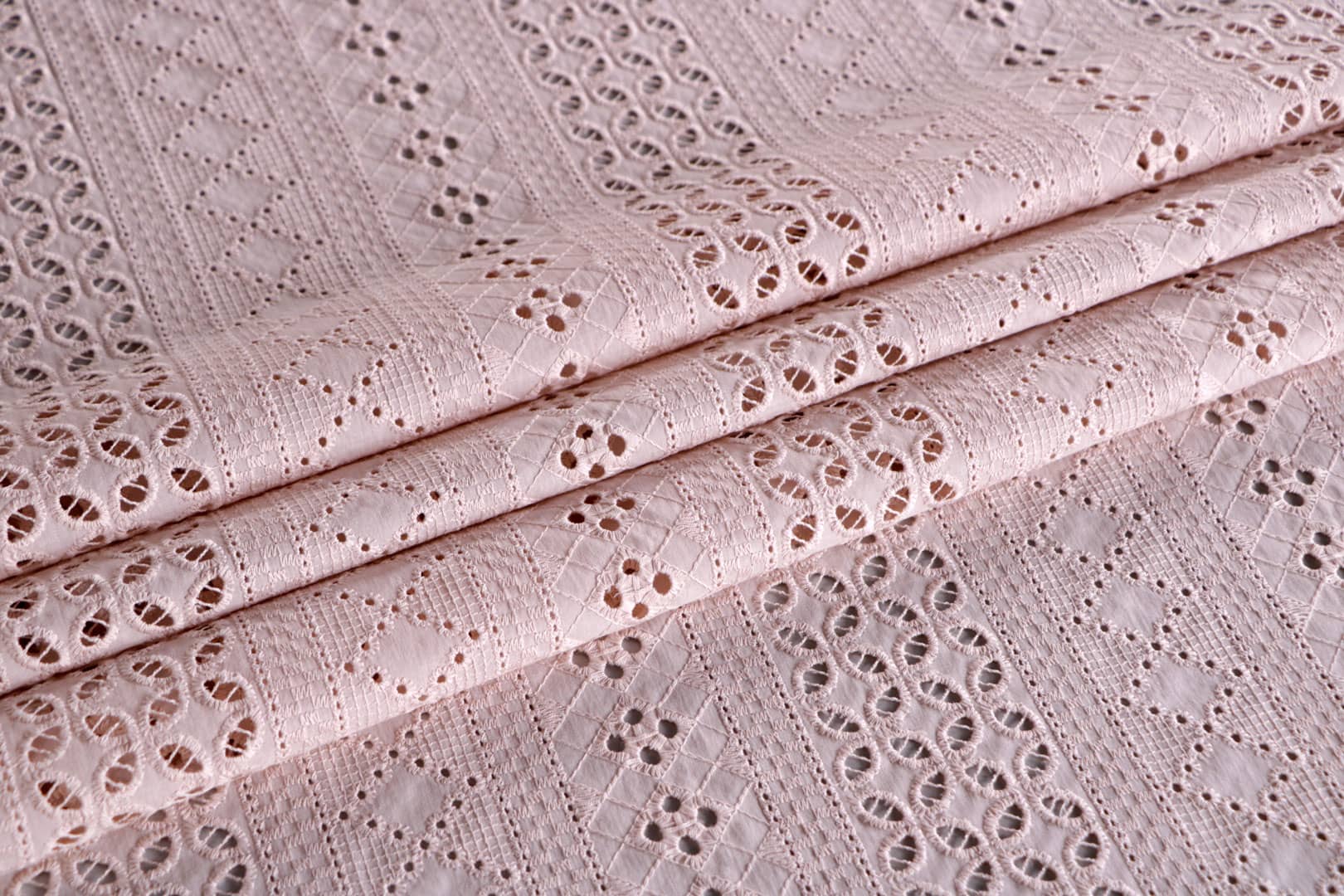 Pink Cotton fabric for dressmaking