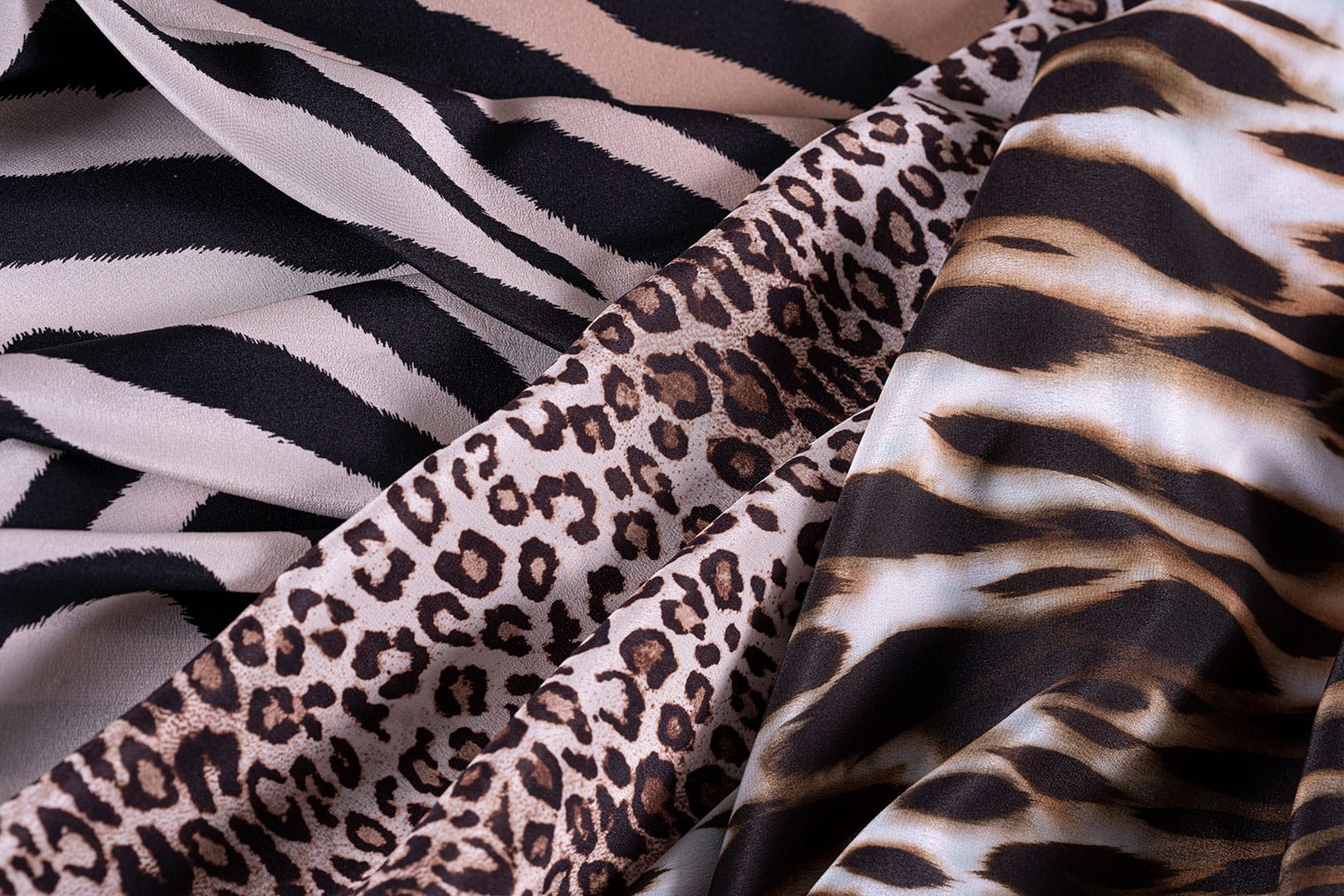 DTY Print Soft Fabric Stretchy Big Animal Zebra Print Polyester Spandex Comfortable Fabric DIY Fabric Apparel Fabric lightweight fabric