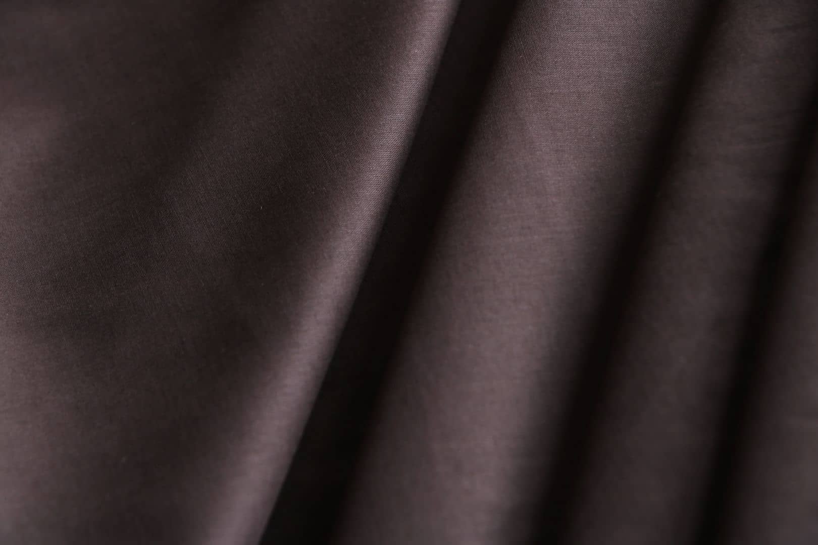 Tessuto Mussola Marrone in Cotone per abbigliamento
