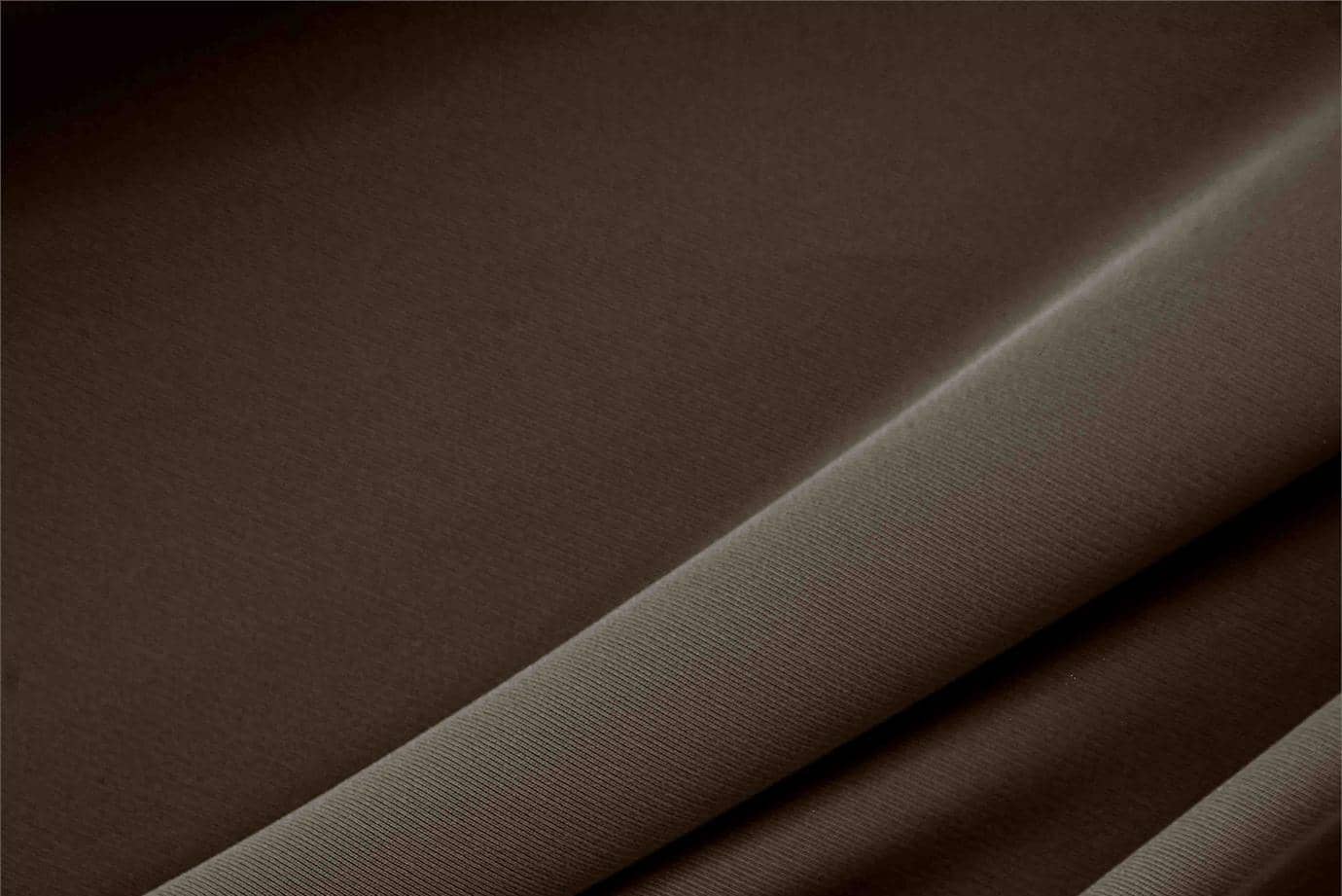 Dark Brown Polyester Lightweight Microfiber fabric for dressmaking