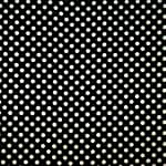 Black, White Silk Satin Polka Dot Fabric - Raso Se Ominibus Pois 201901