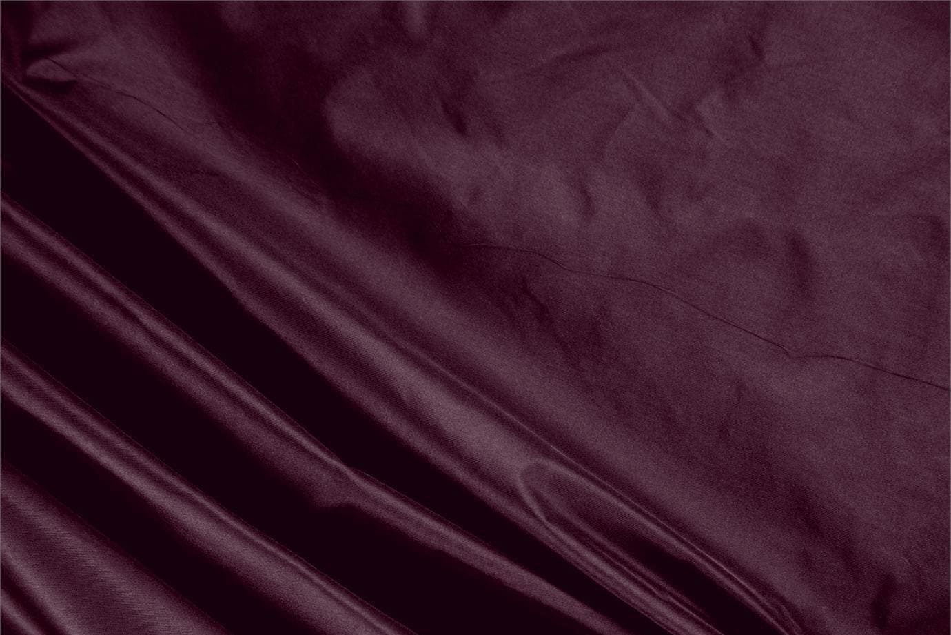 Aubergine Purple Silk Taffeta fabric for dressmaking
