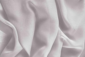 Dew Silver Silk Georgette fabric for dressmaking