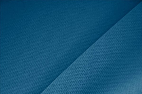 Tissu Microfibre Crêpe Bleu cendré en Polyester pour vêtements