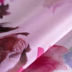 Tissu Crêpe de Chine Fuchsia, Rose en Soie pour vêtements