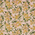 Pink, Yellow Silk Crêpe de Chine fabric for dressmaking