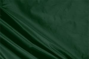 Tessuto Taffetà Verde Bosco in Seta per abbigliamento