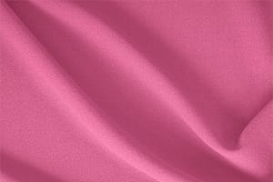 Tissu Crêpe de laine Rose géranium en Laine pour vêtements