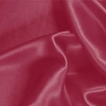 Tissu Crêpe Satin Rouge rubis en Soie pour vêtements