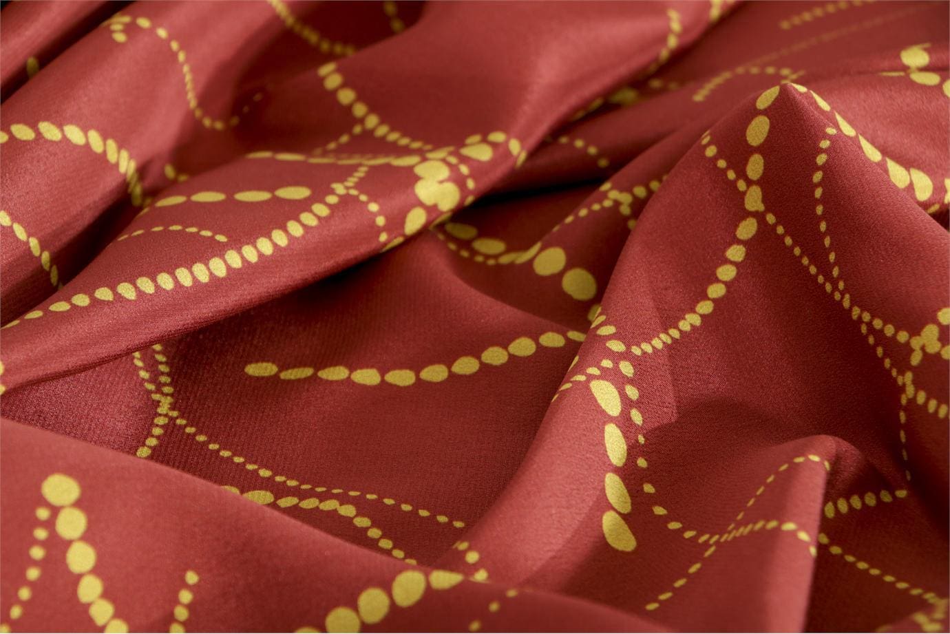 Orange Silk fabric for dressmaking